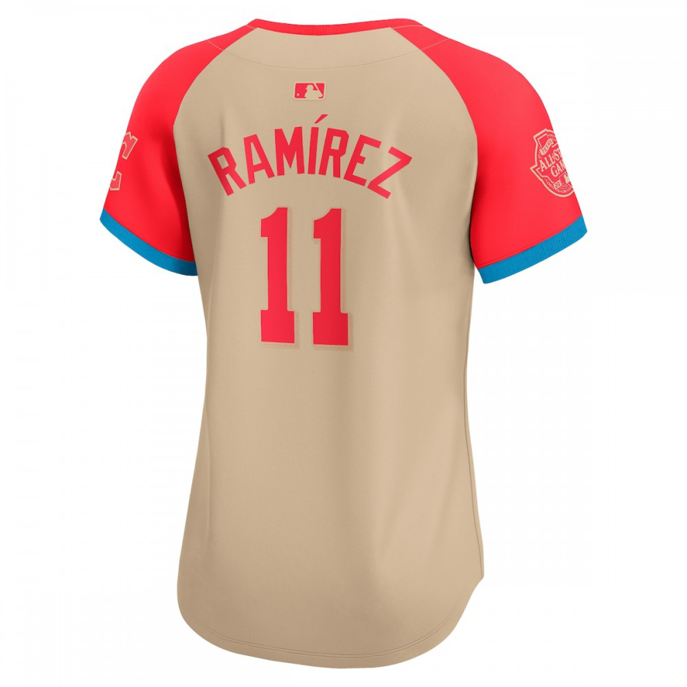 Jose Ramirez American League Women's 2024 MLB All-Star Game Limited Player Jersey - Cream-Pro Kit Vault | Brand New 26/27 Sports Jerseys